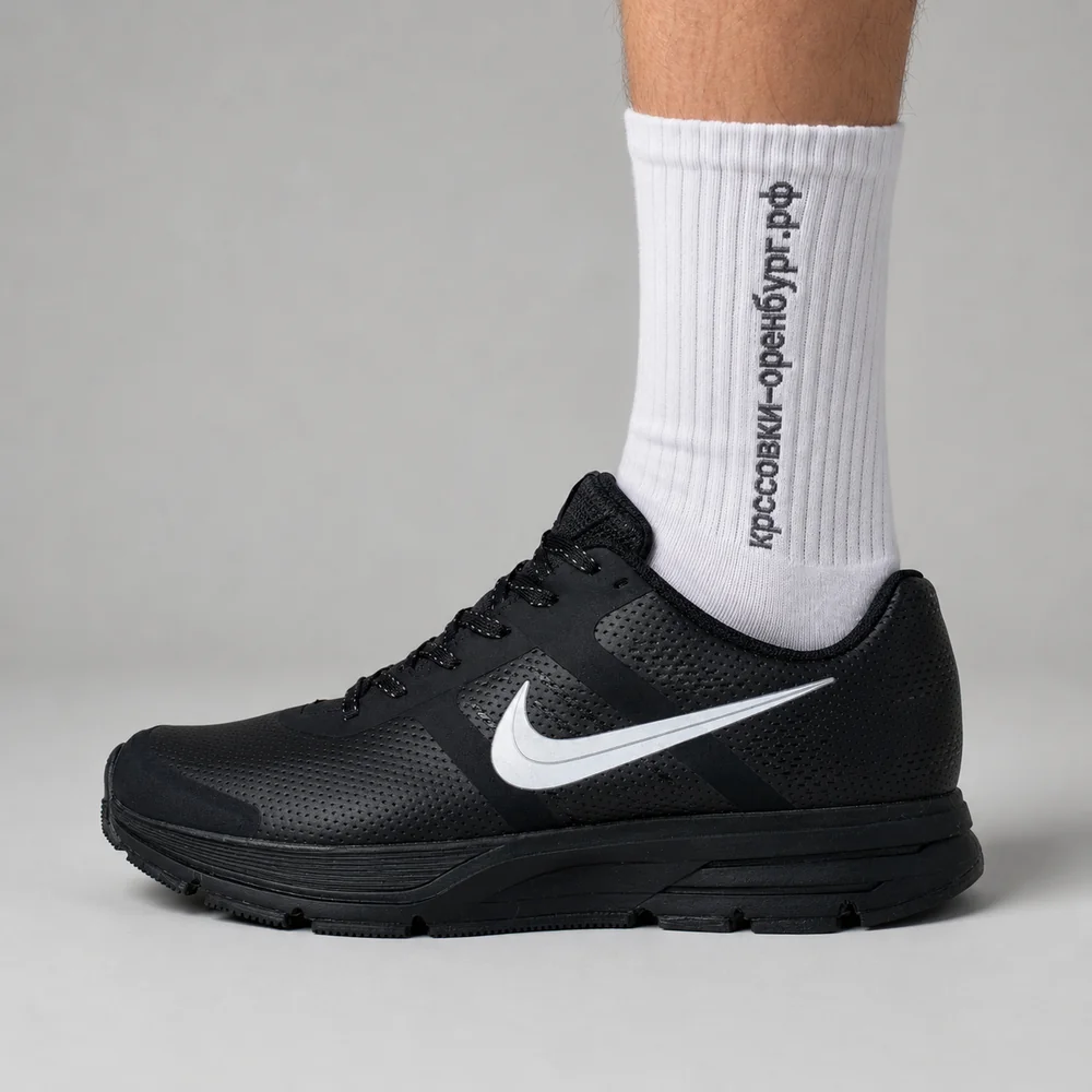 Кроссовки черные кожа (Арт. 9082) • ул. Ленинская 43, ТД Весна, 2 этаж • м-н SPORT SHOP • кроссовки-оренбург.рф