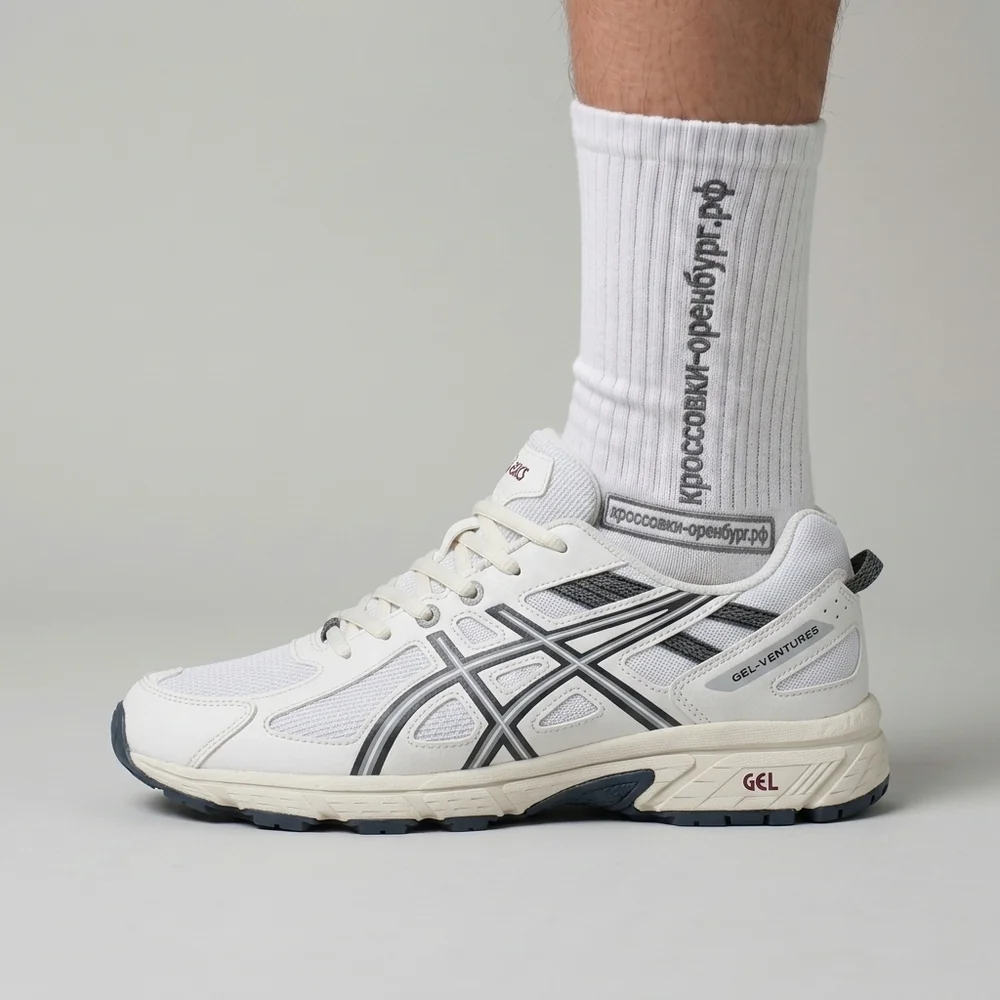 Кроссовки белые аси (Арт. 9148) • ул. Ленинская 43, ТД Весна, 2 этаж • м-н SPORT SHOP • кроссовки-оренбург.рф