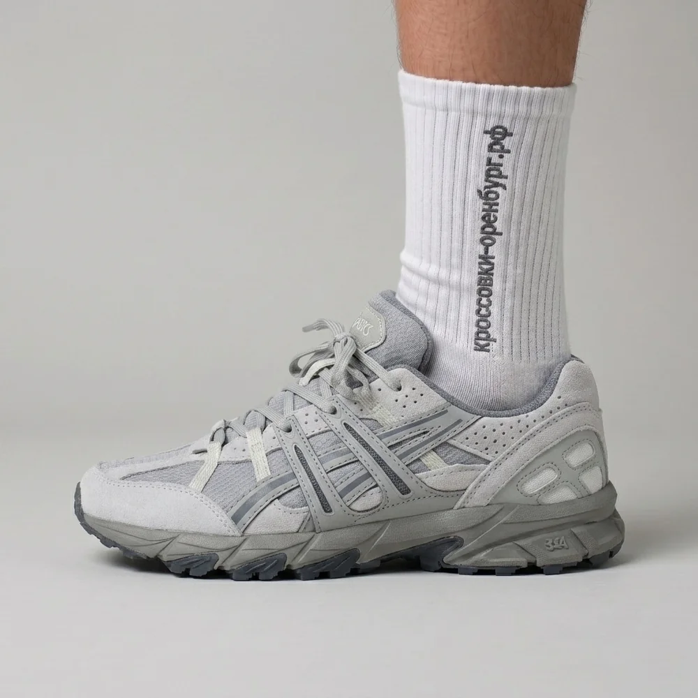 Кроссовки серые аси (Арт. 9220) • ул. Ленинская 43, ТД Весна, 2 этаж • м-н SPORT SHOP • кроссовки-оренбург.рф